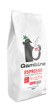 Espresso GAMBINO кава в мелена-2 бленд 1 кг