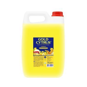 Средство для мытья посуды Gold Cytrus Лимон 5 л