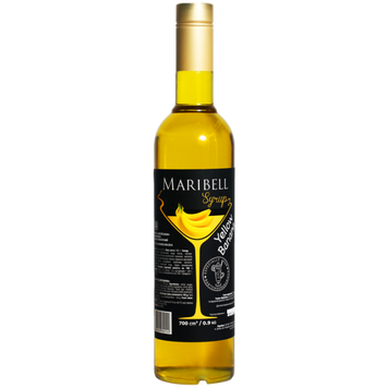 Сироп Жовтий банан для кави та коктейлів ТМ MARIBELL