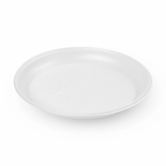 Тарілка десертна 205 мм біла (100 шт)