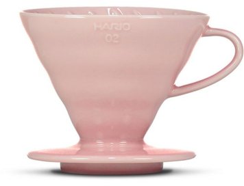 Пуровер V60 PINK Model керамічний на 1-4 чашки VDC-02-PPR