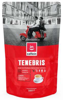 Тenebris CAFFEIN кава в зернах бленд 0,25 кг
