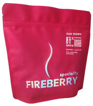 Honduras San Isidro BREW FIREBERRY кава в зернах моносорт 0,25 кг