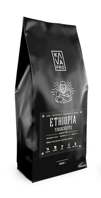 Ethiopia Yirgacheffe KAVAPRO кава мелена моносорт 1 кг