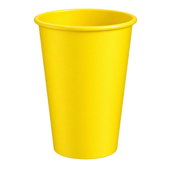 Стакан одношаровий  400 мл "Yellow Cup" 50шт/уп