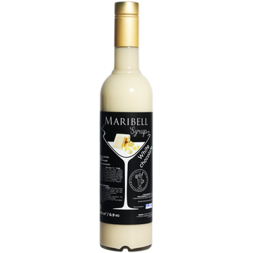 Сироп Білий шоколад для кави та коктейлів ТМ MARIBELL