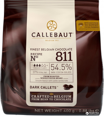 Шоколад Callebaut "Темний 54,5%" (400 г)