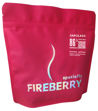 Costa Rica Garcilaso Espresso FIREBERRY кава в зернах 0,25 кг