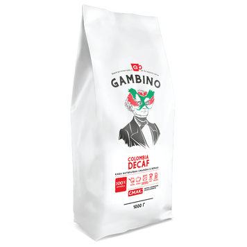 Colombia Decaf GAMBINO кофе в зёрна моносорт 1 кг