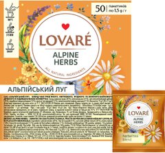 Чай lovare "Альпійські трави"пакетований (50*1,5 г)