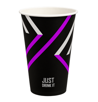 Стакан одношаровий 400 мл "Just Drink" 50 шт/рук
