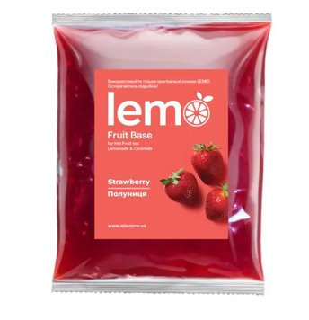 Концентрат для лимонада LEMO Клубника 1 кг