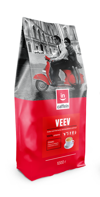 Veev CAFFEIN кава мелена бленд арабіки 1 кг