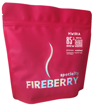 Kenya Mwiria BREW FIREBERRY кава в зернах 0,25 кг