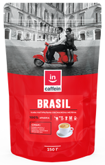 Brasil CAFFEIN кава в зернах моносорт 0,25 кг