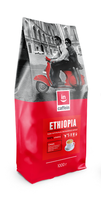 Ethiopia CAFFEIN кава в зернах моносорт 1 кг