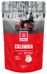 Colombia CAFFEIN кофе в зернах моносорт 0,25 кг