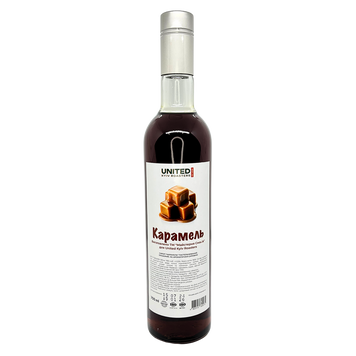 Сироп Карамель для кави та коктейлів UNITED KYIV ROASTERS 0,7 лл