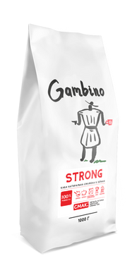 Strong GAMBINO кофе в зернах бленд 1 кг, Зерно